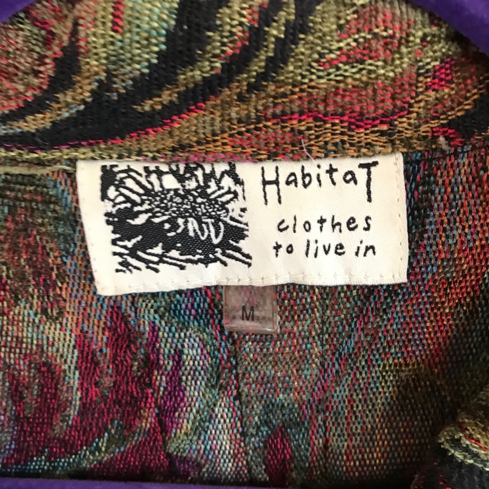 Habitat Multicolor Patterned Jacket Tapestry Ligh… - image 8